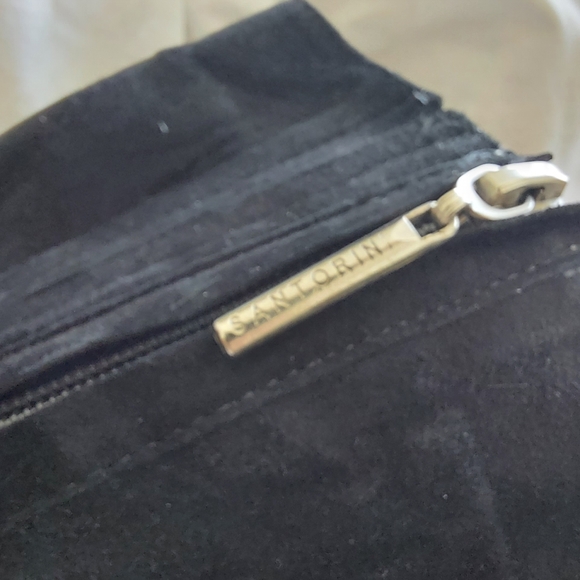 Santorini Suede Heeled Slouchy Boots - Picture 4 of 14